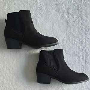 Black Heeled Ankle Boots